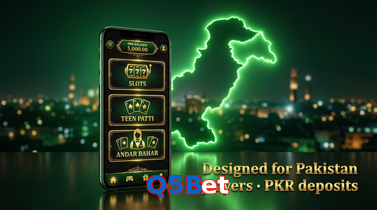 Main screen of Q5Bet pk page for PK players