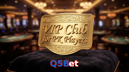 Main screen of Q5Bet vip page for PK players